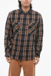 Rag & Bone Icons Cotton Flannel Saharan Overshirt With Tartan Motif