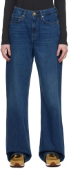 Rag & Bone Andi Cropped High-rise Wide-leg Jeans In Annalise