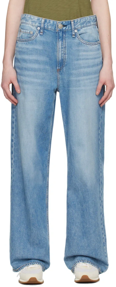 Rag & Bone Indigo Logan Jeans In Audrey