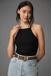 Rag & Bone Black Irina Tank Top In Black