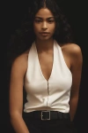 Rag & Bone Irina Halter Top In White