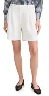 Rag & Bone Irina Ponte Shorts Wht In White