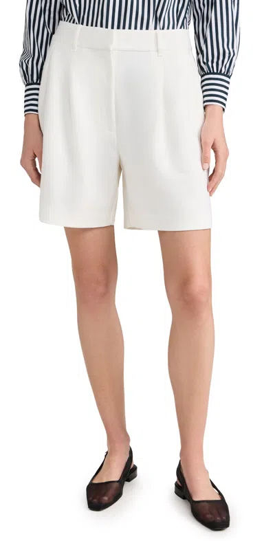 Rag & Bone Irina Ponte Shorts Wht In White