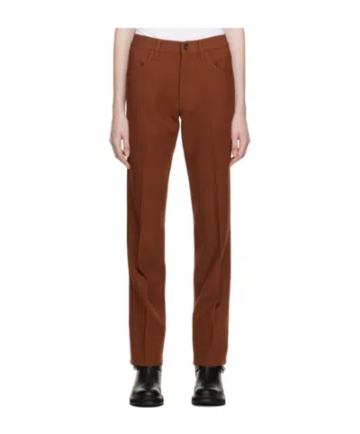 Rag & Bone Jacey Belt Ring Casual Pants In Brown