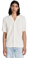 Rag & Bone Avery Cotton Shirt In 白色