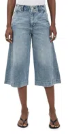 Rag & Bone Jamie High Rise Tailored Culottes Pacific In Pacific