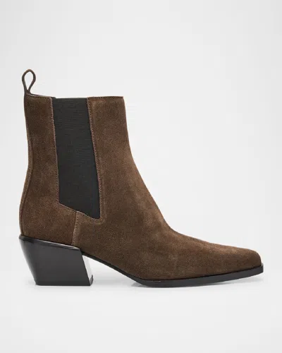 RAG & BONE JONI SUEDE CHELSEA BOOTIES