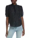 Rag & Bone Jordan Embroidered Top In Blue
