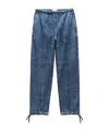 Rag & Bone Blue Miramar Fleece Jordan Lounge Pants In Blue