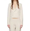 Rag & Bone Joy Blazer In Ivory