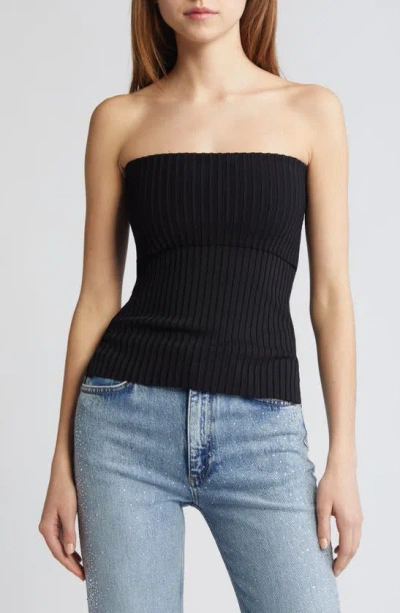 Rag & Bone Women's Kaela Strapless Tube Top In Black