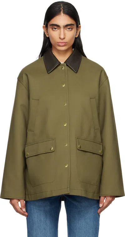 Rag & Bone Cassidy Cotton-twill Jacket In Brown