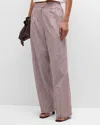 Rag & Bone Brown Lacey Trousers In Thnbrwnstp