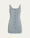 Rag & Bone Laney Sleeveless Denim Mini Dress