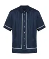 Rag & Bone Lapel Short-sleeved Shirt