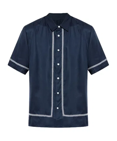 Rag & Bone Lapel Short-sleeved Shirt