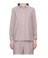 Rag & Bone Maxine Cotton Button Down Shirt In White