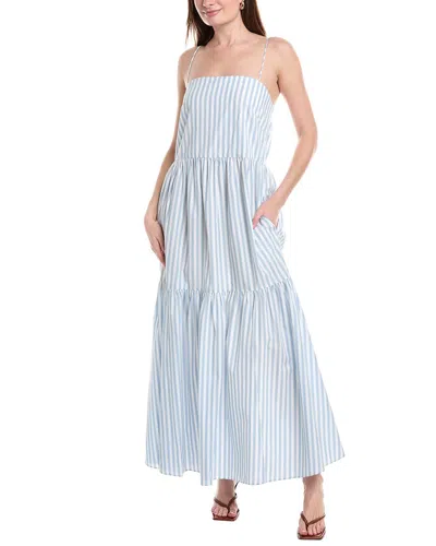 RAG & BONE LEILAH STRIPE POPLIN MAXI DRESS