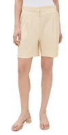 Rag & Bone Leona Linen Shorts Light Tan