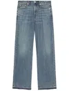 Rag & Bone Logan Womens High Rise Cropped Ankle Jeans In Blue