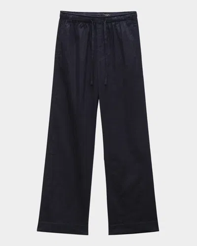 RAG & BONE LOGAN LINEN BEACH PANTS