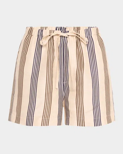 RAG & BONE LOGAN LINEN BEACH SHORTS