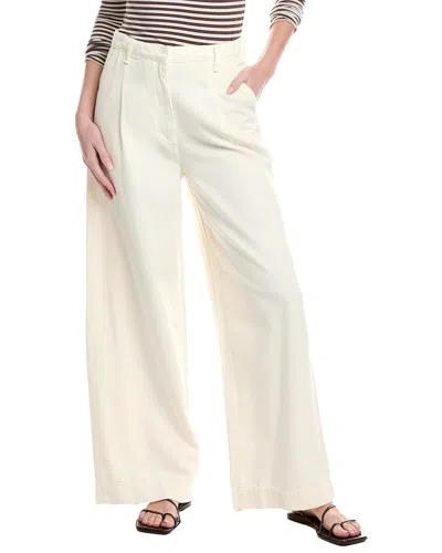 Rag & Bone Logan Medtweed Wide Leg Jean In Neutral