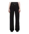 Rag & Bone Logan Wide-leg Trousers In Black