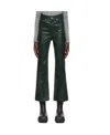 Rag & Bone Logo-coated Jeans In Green