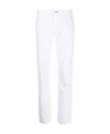 Rag & Bone Logo Denim Long In White