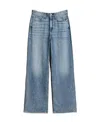 Rag & Bone Logo Denim Pants In Gray
