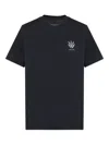 Rag & Bone Dagger Embroidered T-shirt In 黑色