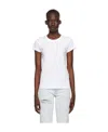 Rag & Bone Logo Round-necked T-shirt In White