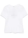 Rag & Bone Logo Stud T-shirt In White