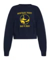 Rag & Bone Montauk Point Graphic-print Cropped Sweatshirt