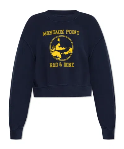 RAG & BONE LONG SLEEVE SWEATSHIRT