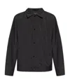 Rag & Bone Logo-patch Shirt Jacket In Black