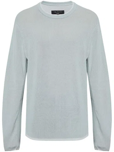 Rag & Bone Long-sleeved Jumper In Blue