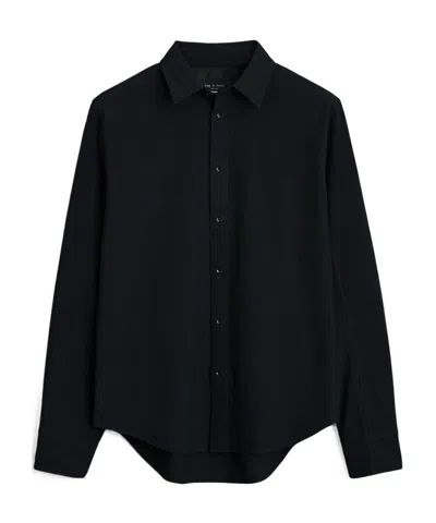 Rag & Bone Long-sleeved Shirt In Black