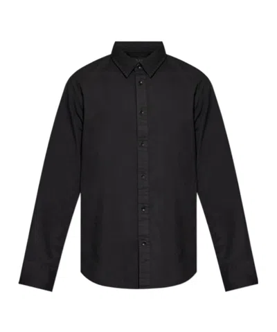 Rag & Bone Icons Zac 365 Slim-fit Cotton-poplin Shirt In Black