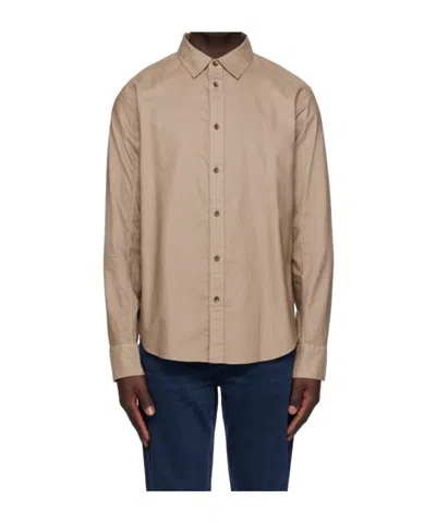 Rag & Bone Long-sleeved Shirt In Desert