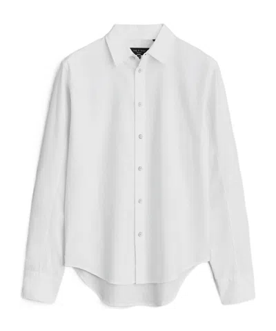 Rag & Bone Long-sleeved Shirt In White