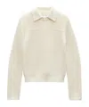 Rag & Bone Long-sleeved Sweater In Ivory