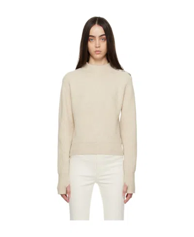 Rag & Bone Long-sleeved Sweater In Nude