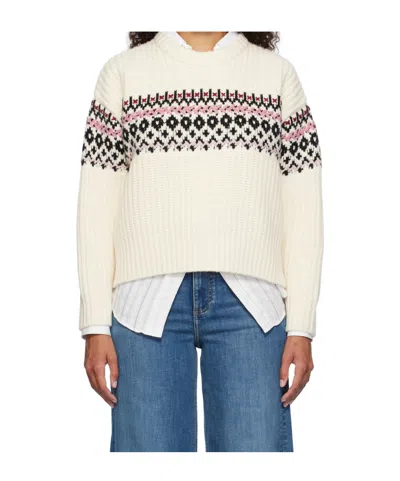 Rag & Bone Long-sleeved Sweater In White