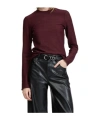 Rag & Bone Long-sleeved T-shirt In Dark Purple
