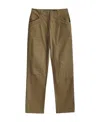 Rag & Bone Malia Overalls Casual Pants In Brown
