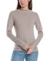 Rag & Bone Marie Wide Rib Top In Grey