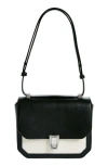 Rag & Bone Women's Max Leather & Canvas Crossbody Bag In Antique White Black