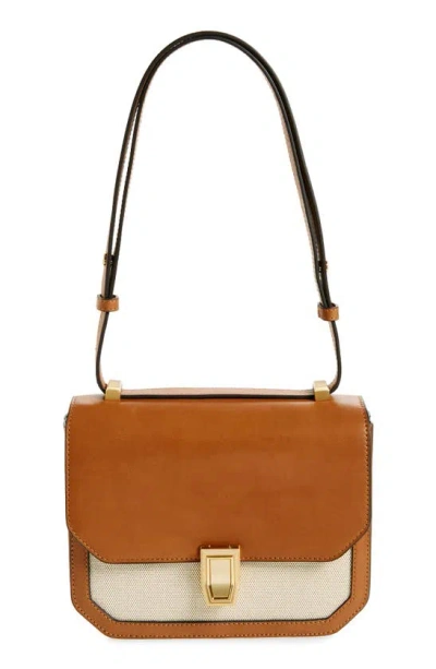 Rag & Bone Max Leather & Canvas Crossbody Bag In Natural